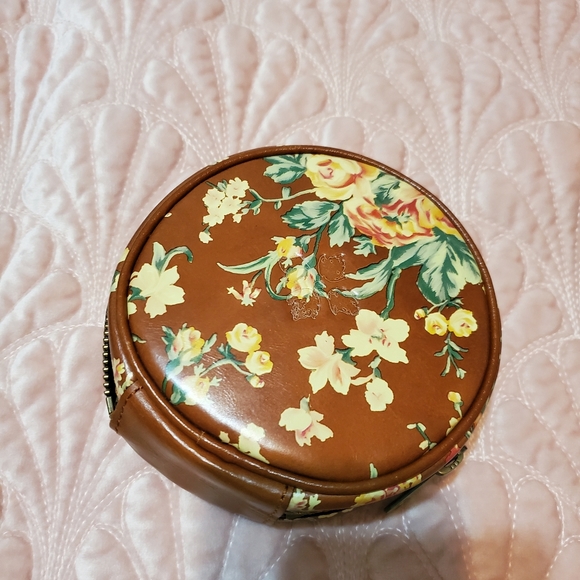 Patricia Nash Handbags - Patricia Nash Diamante Genuine Leather Jewelry Case